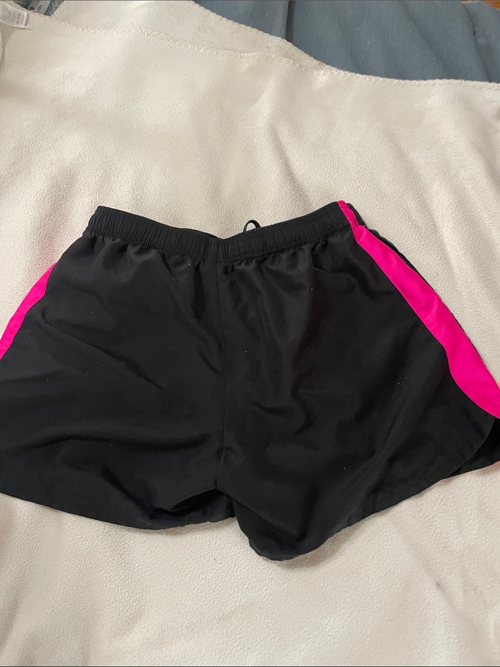 Bcg Black Athletic Shorts with Hot Pink Accents - Picture 4 of 4